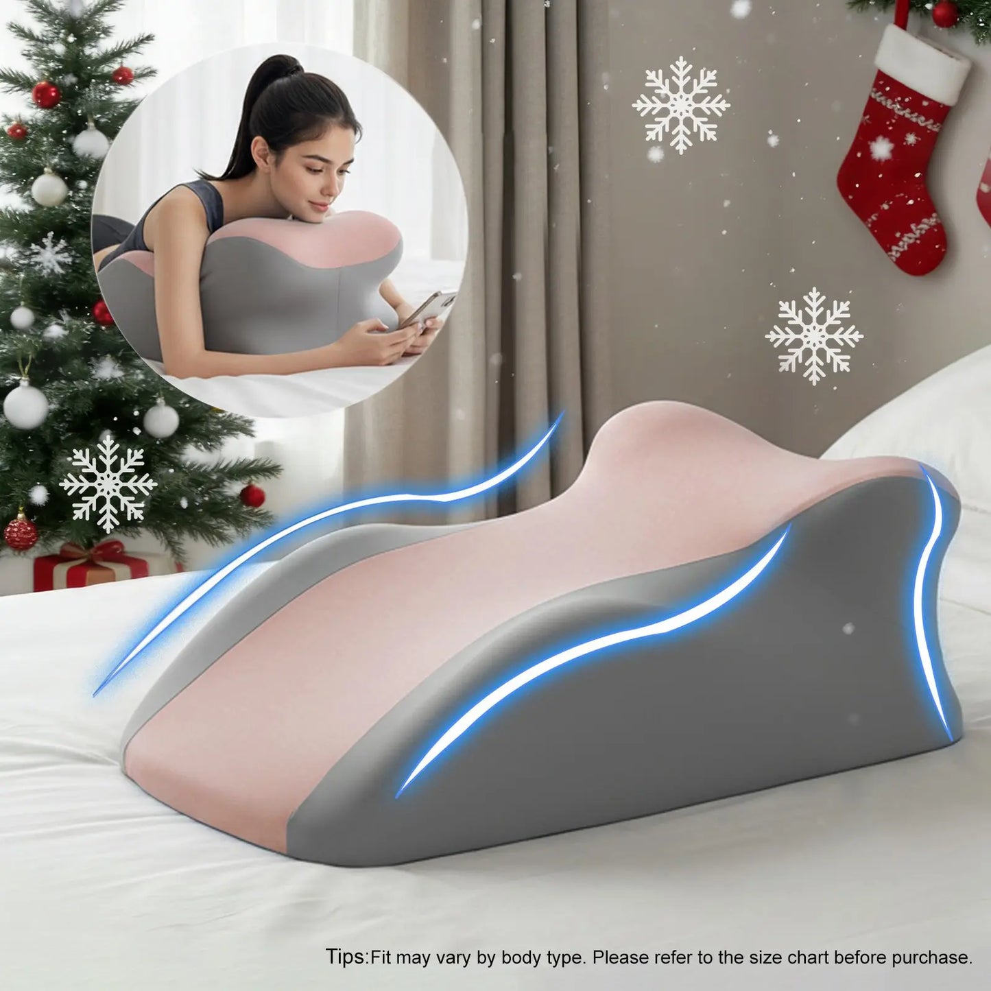 Ergonomic Memory Foam Pillow, Versatile Used,For Neck, Back and Leg Support, Suitable for Face-Down Reading Pillow, Soft and Comfortable Fabric, Multi-Purpose, Removable, Sleepingpillow Home, Sofa，Living Room, Bed Gift